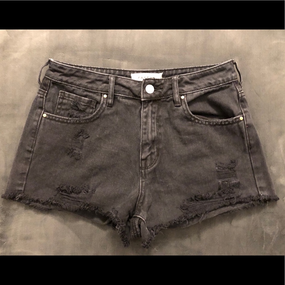 PacSun Black Festival Shorts